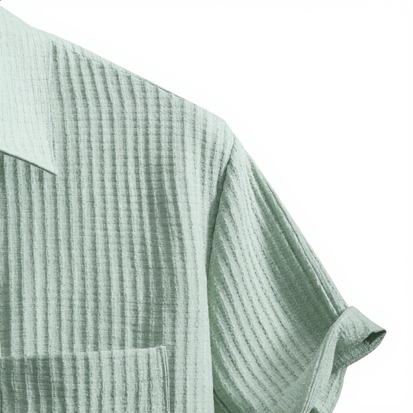 Crinkle Texture Shirt